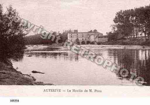 Ville de AUTERIVE, carte postale ancienne