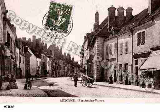 Ville de AUXONNE, carte postale ancienne