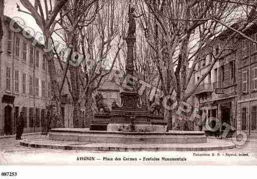Ville de AVIGNON, carte postale ancienne Ville de AVIGNON, carte postale ancienne