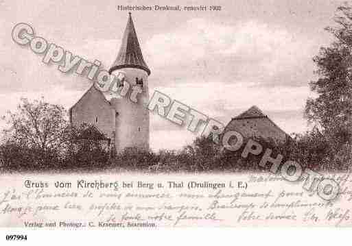 Ville de BERG, carte postale ancienne