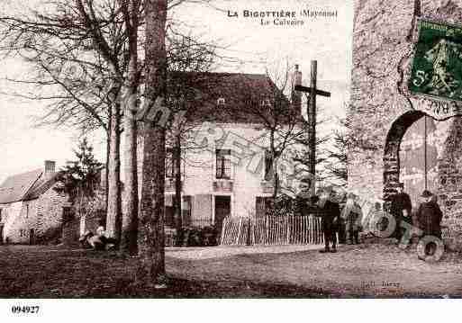 Ville de BIGOTTIERE(LA), carte postale ancienne