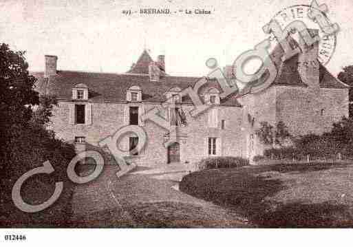 Ville de BREHAND, carte postale ancienne Ville de BREHAND, carte postale ancienne