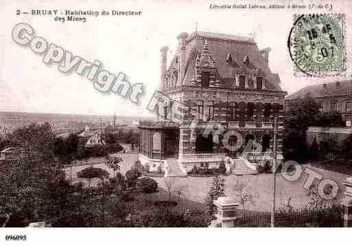 Ville de BRUAYENARTOIS, carte postale ancienne