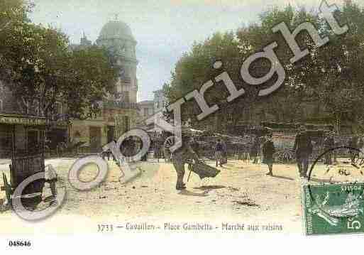 Ville de CAVAILLON, carte postale ancienne