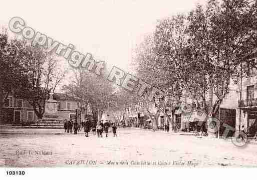 Ville de CAVAILLON, carte postale ancienne
