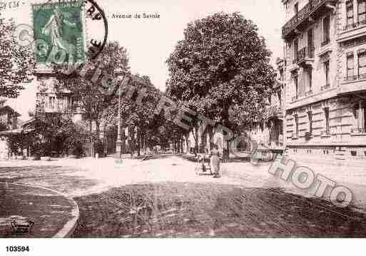 Ville de CHAMBERY, carte postale ancienne