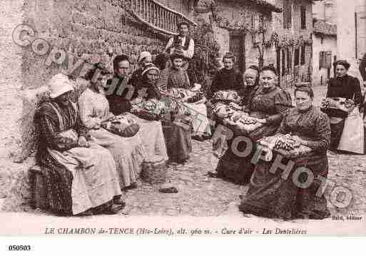 Ville de CHAMBONSURLIGNON(LE), carte postale ancienne