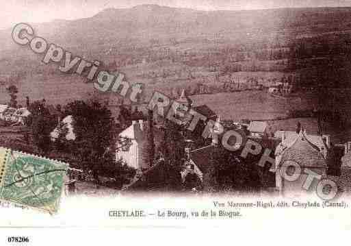 Ville de CHEYLADE, carte postale ancienne