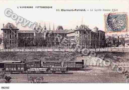 Ville de CLERMONTFERRAND, carte postale ancienne