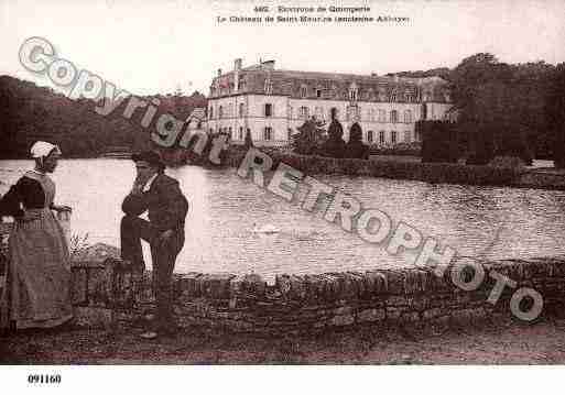 Ville de CLOHARSCARNOET, carte postale ancienne