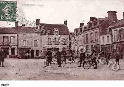 Ville de COURTOMER, carte postale ancienne