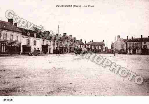 Ville de COURTOMER, carte postale ancienne