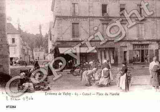 Ville de CUSSET, carte postale ancienne