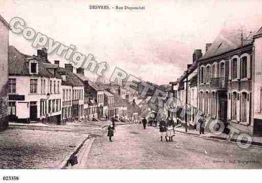 Ville de DESVRES, carte postale ancienne