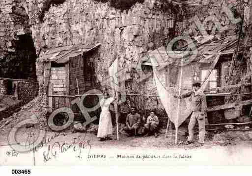 Ville de DIEPPE, carte postale ancienne