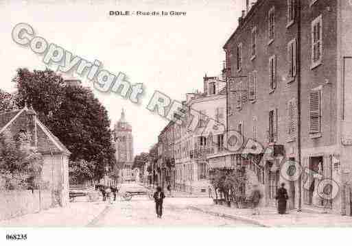 Ville de DOLE, carte postale ancienne