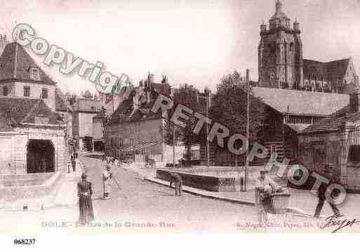 Ville de DOLE, carte postale ancienne