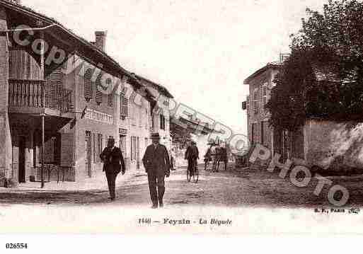 Ville de FEYZIN, carte postale ancienne