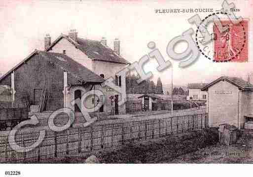 Ville de FLEUREYSUROUCHE, carte postale ancienne