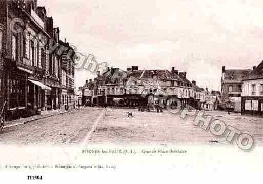 Ville de FORGESLESEAUX, carte postale ancienne