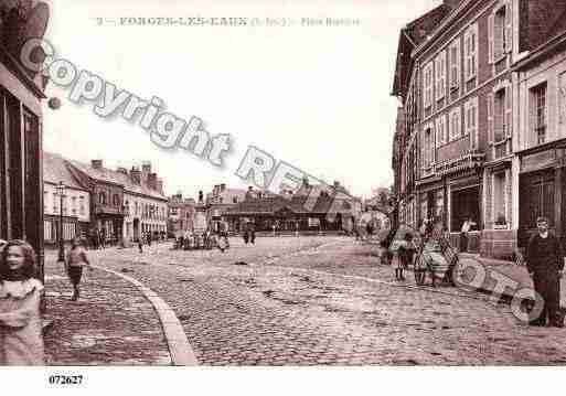 Ville de FORGESLESEAUX, carte postale ancienne