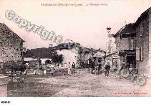 Ville de FRESNESSURAPANCE, carte postale ancienne