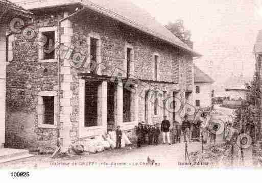 Ville de GRUFFY, carte postale ancienne