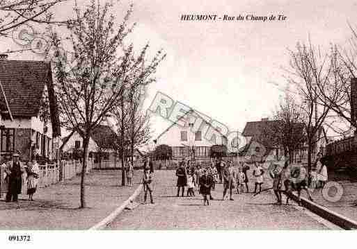 Ville de HEUMONT, carte postale ancienne
