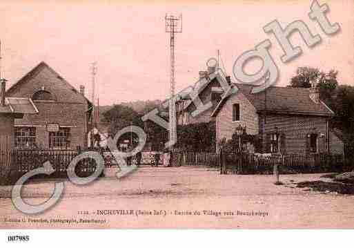 Ville de INCHEVILLE, carte postale ancienne