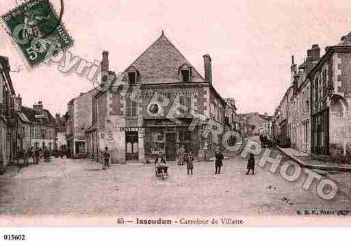 Ville de ISSOUDUN, carte postale ancienne