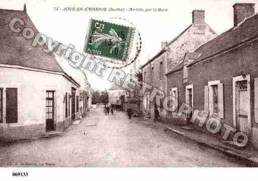 Ville de JOUEENCHARNIE, carte postale ancienne