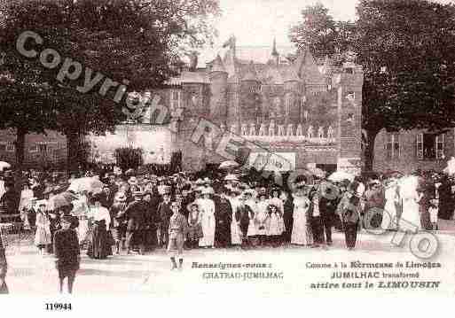 Ville de JUMILHACLEGRAND, carte postale ancienne