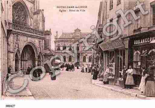 Ville de LIESSE, carte postale ancienne