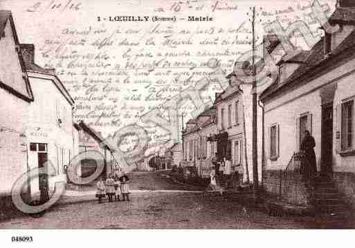 Ville de LOEUILLY, carte postale ancienne