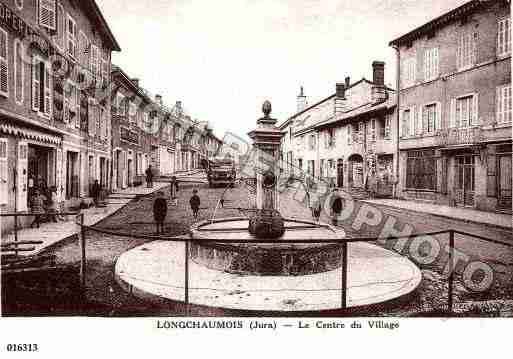 Ville de LONGCHAUMOIS, carte postale ancienne