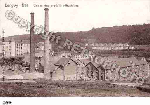 Ville de LONGWY, carte postale ancienne