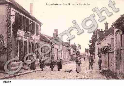 Ville de LUISETAINES, carte postale ancienne