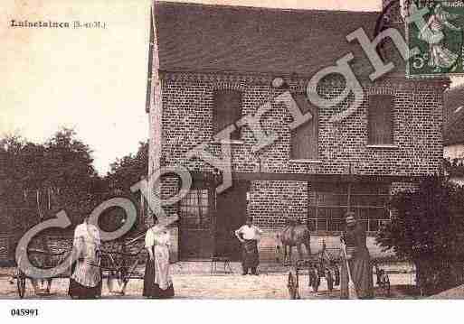 Ville de LUISETAINES, carte postale ancienne