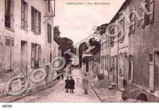 Ville de MAFFLIERS, carte postale ancienne