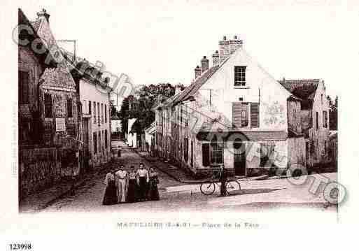 Ville de MAFFLIERS, carte postale ancienne