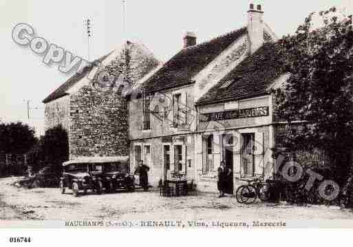 Ville de MAUCHAMPS, carte postale ancienne