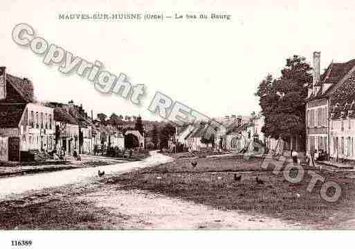 Ville de MAUVESSURHUISNE, carte postale ancienne