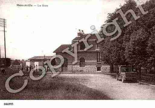 Ville de MENERVILLE, carte postale ancienne Ville de MENERVILLE, carte postale ancienne