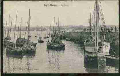 Ville de MORGAT, carte postale ancienne