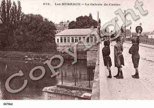 Ville de MUREAUX(LES), carte postale ancienne