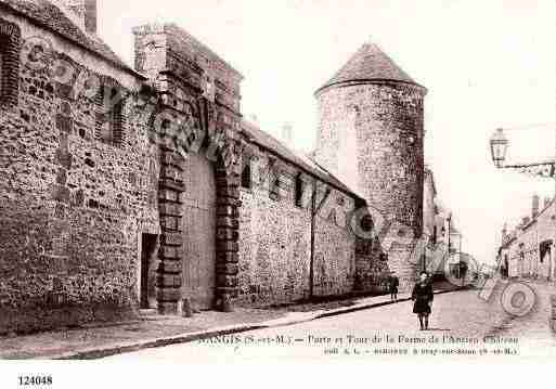 Ville de NANGIS, carte postale ancienne