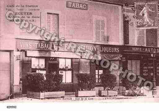 Ville de NANGIS, carte postale ancienne