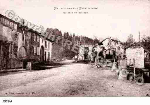 Ville de NEUVILLERSSURFAVE, carte postale ancienne Ville de NEUVILLERSSURFAVE, carte postale ancienne