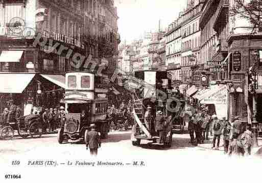 Ville de PARIS9, carte postale ancienne