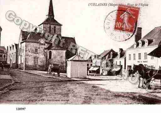 Ville de QUELAINESSAINTGAULT, carte postale ancienne